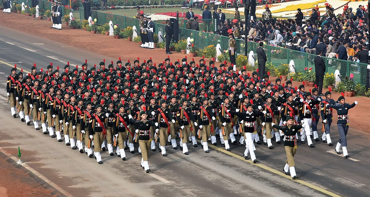 Republic Day Camp - NCC Cadets Parade at Rajpath