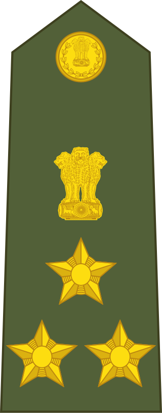 Brigadier rank insignia - Baroda Group leadership