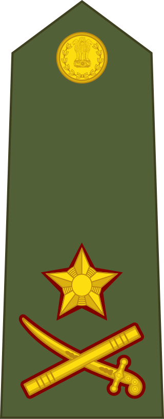 Major General rank insignia - Gujarat Directorate leadership